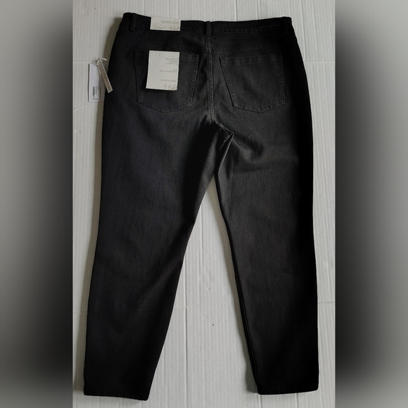 Soft Surroundings The Ultimate Fly Front Skinny Jeans 16P Ankle Skinny Jeans - Picture 3 of 16